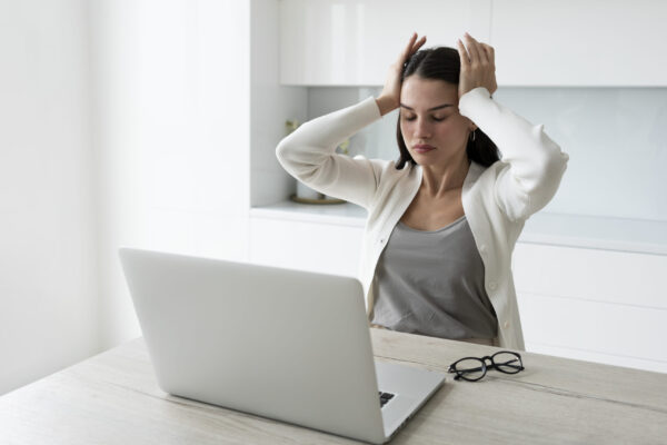 Patient Suffering from Concussion and Vertigo